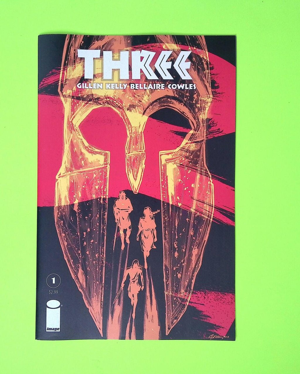 Three #1 2013 Image Comics High Grade Comic Book Q39-7