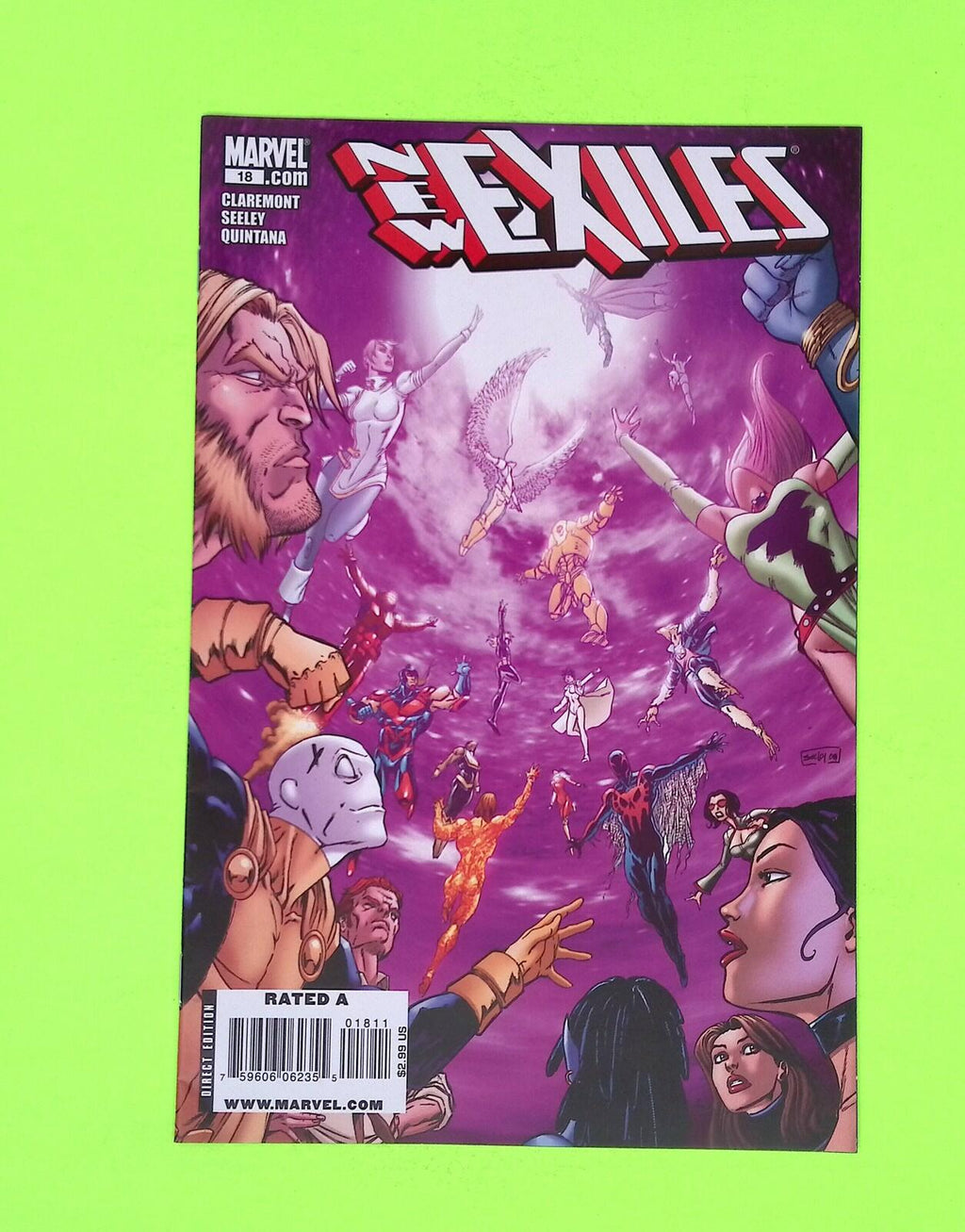 New Exiles #18 2009 Marvel Comics 7.0 Comic Book R46-73