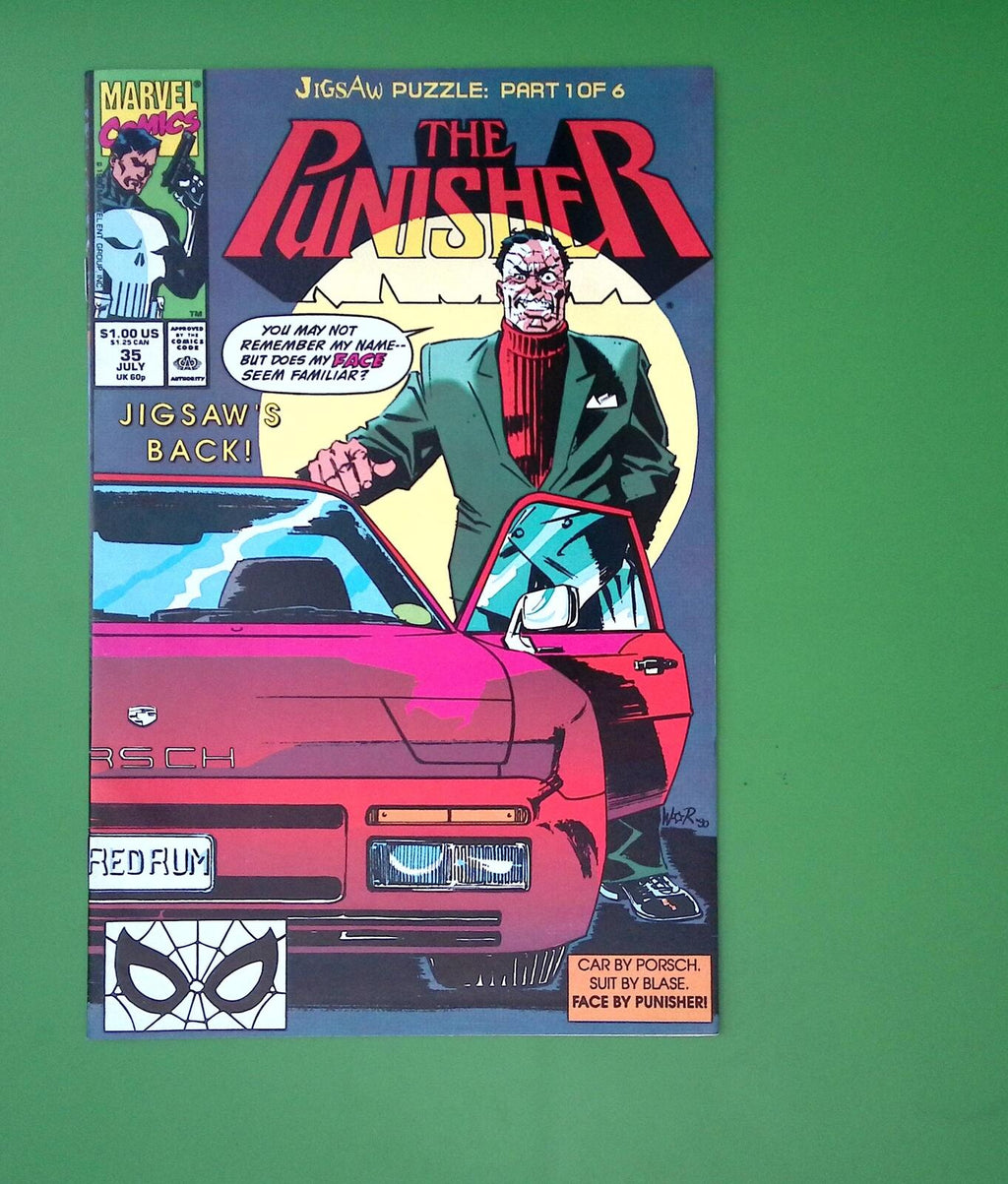 PUNISHER #35 VOL. 2 HIGH GRADE MARVEL COMIC BOOK TS71-68