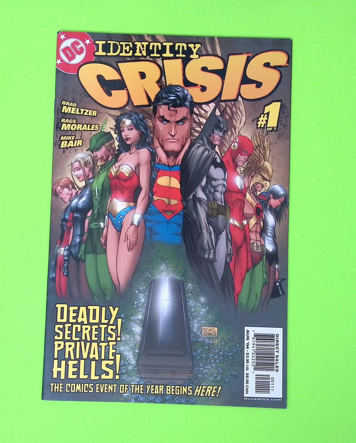 Identity Crisis #1 2004 DC Comics High Grade Comic Book B36-134