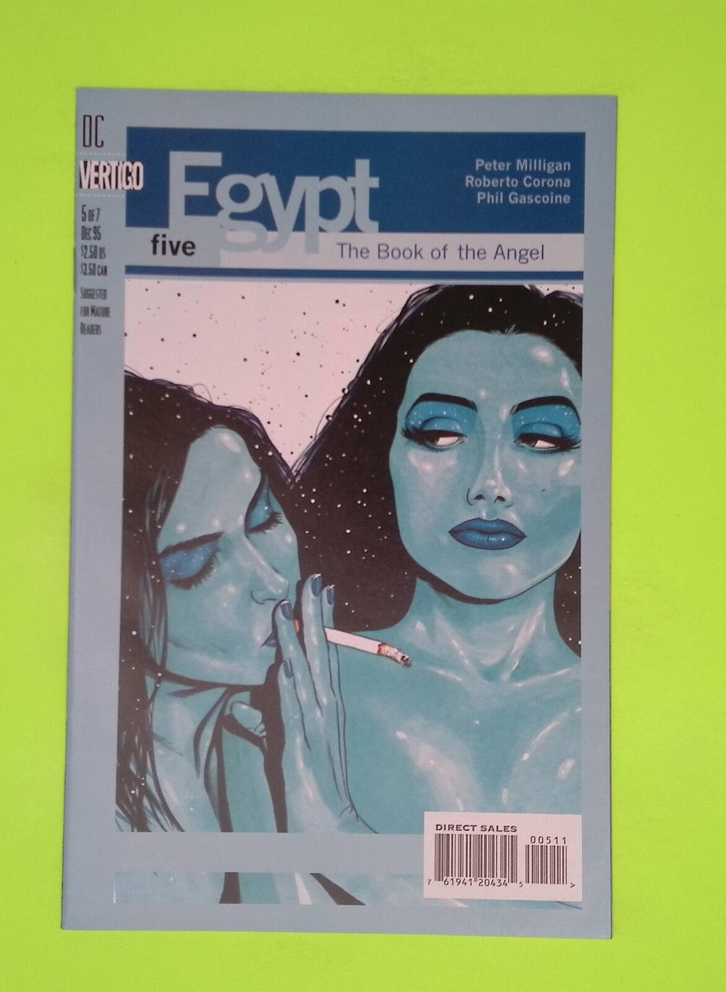 Egypt #5 1995 Vertigo High Grade Comic Book K78-283