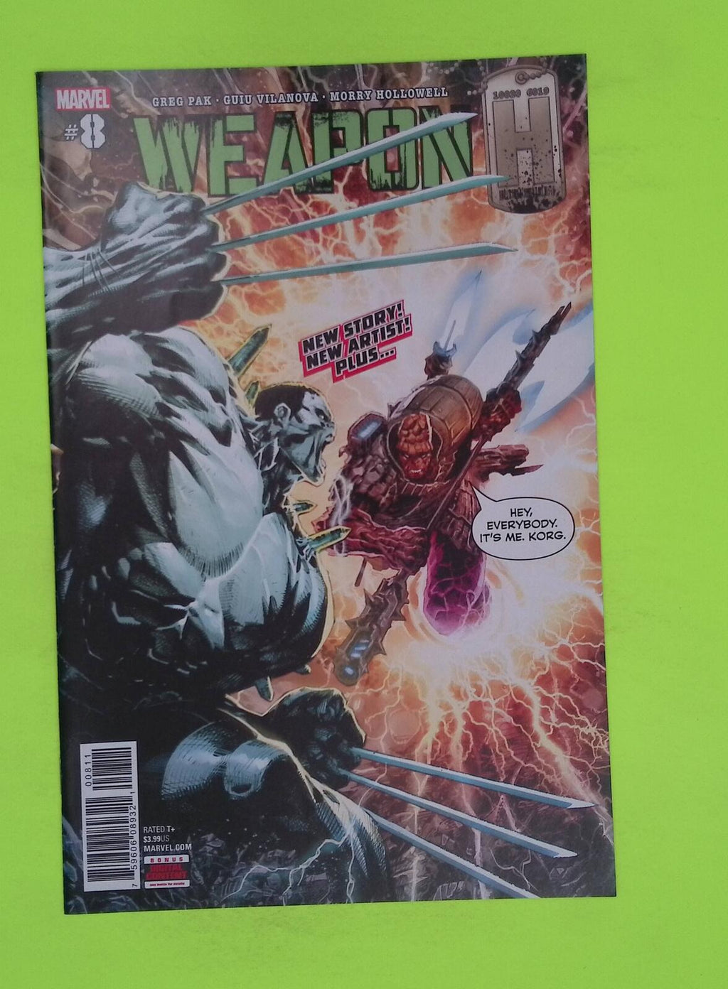 Weapon H #8 2018 Marvel Comics HIGH GRADE Comic Book V91-187