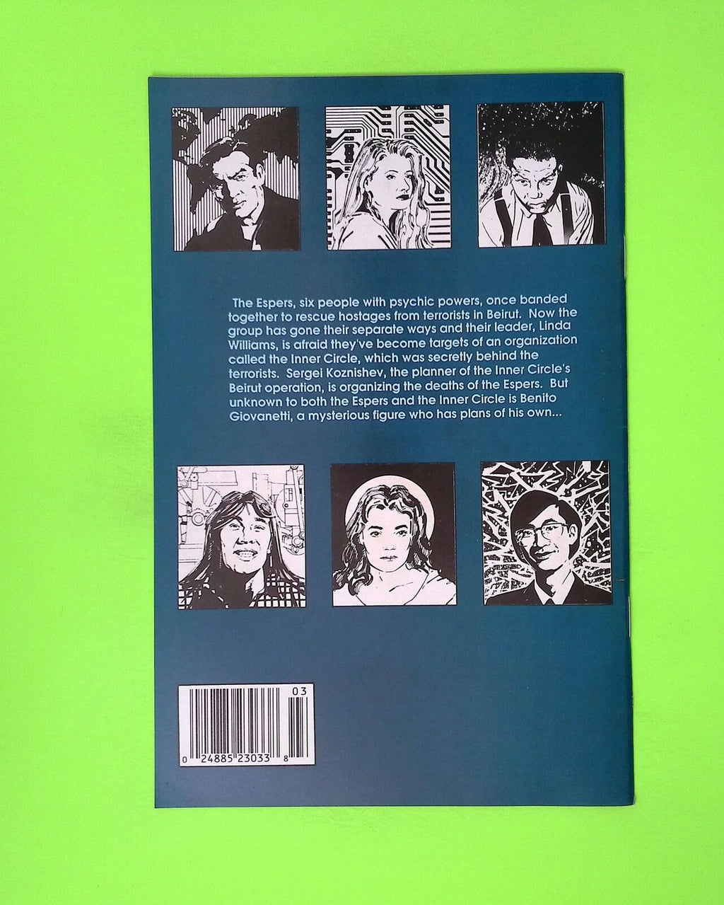 Interface #3 1990 Epic Comics High Grade Comic Book B24-38