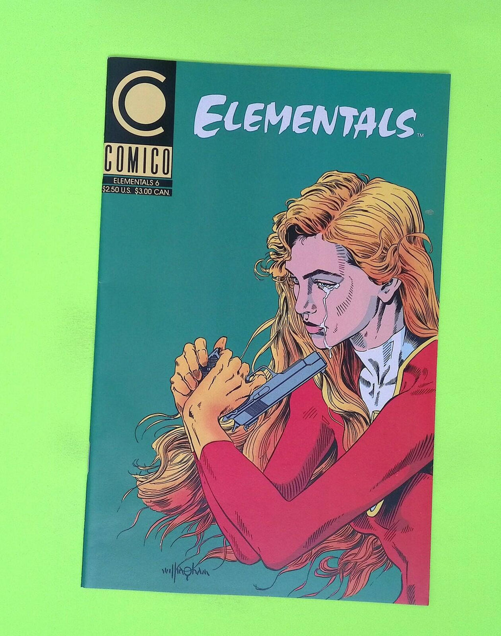 Elementals #6 Vol. 2 Comico Comics 8.0 Comic Book X28-216