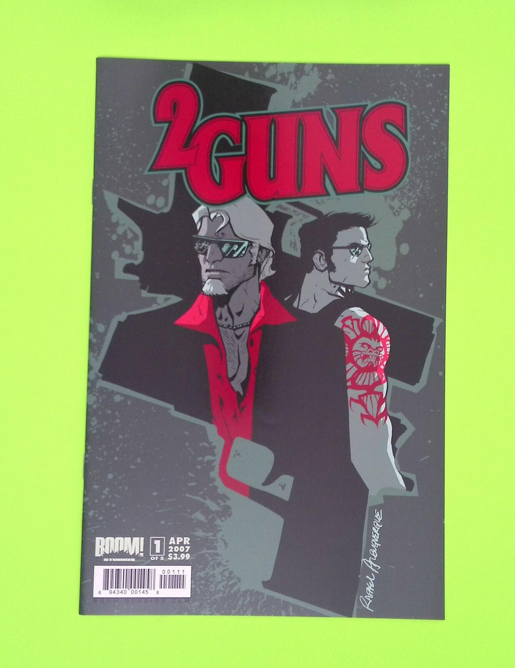 2 Guns #1b 2007 BOOM! Studios Variant High Grade Comic Book W96-9