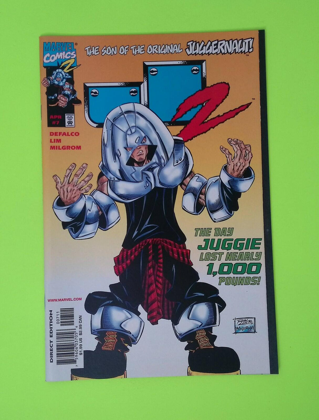 J2 #7 1999 MC2 1st App High Grade Comic Book W70-229