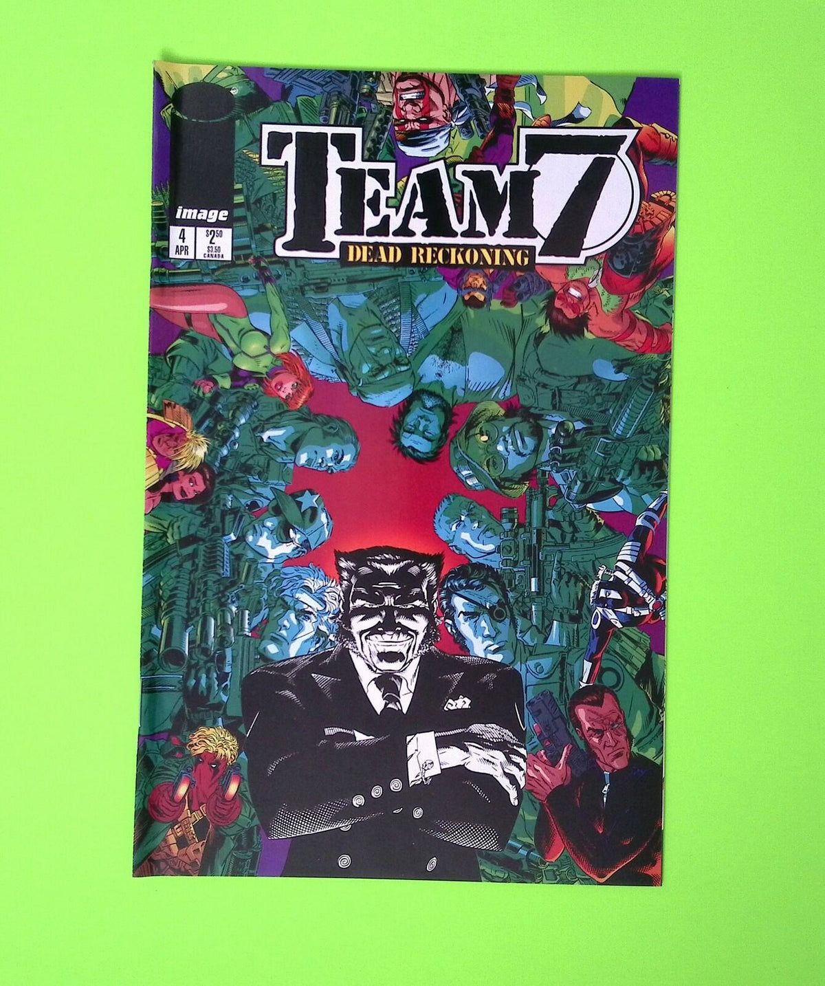 Team 7 Dead Reckoning #4 1996 Image Comics High Grade Comic Book W340-157