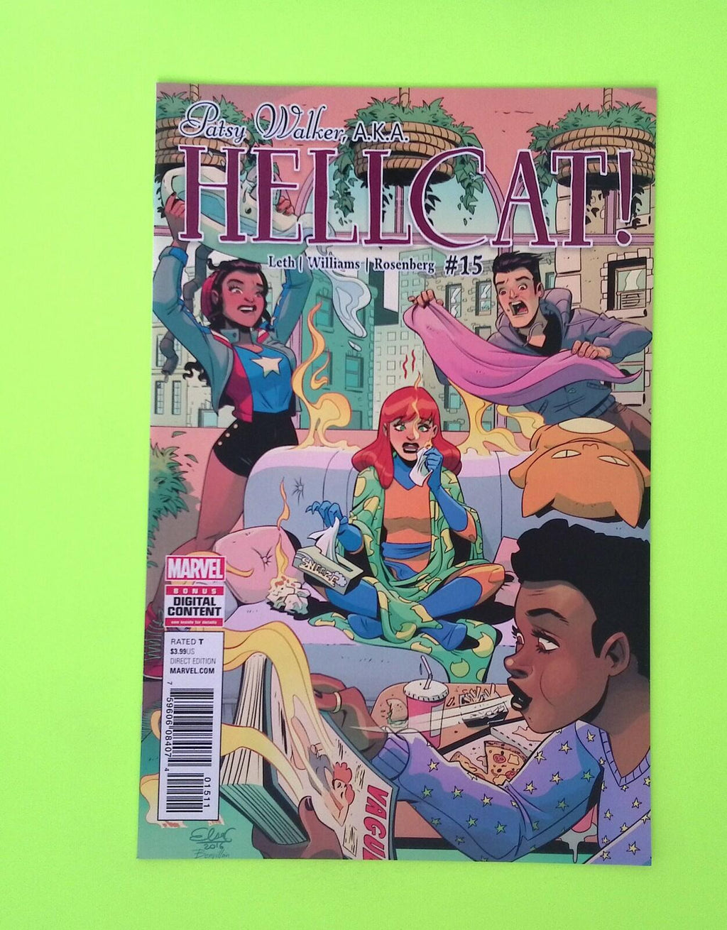 Patsy Walker, A.K.A. Hellcat! #15 2017 Marvel Comics High Grade W213-266