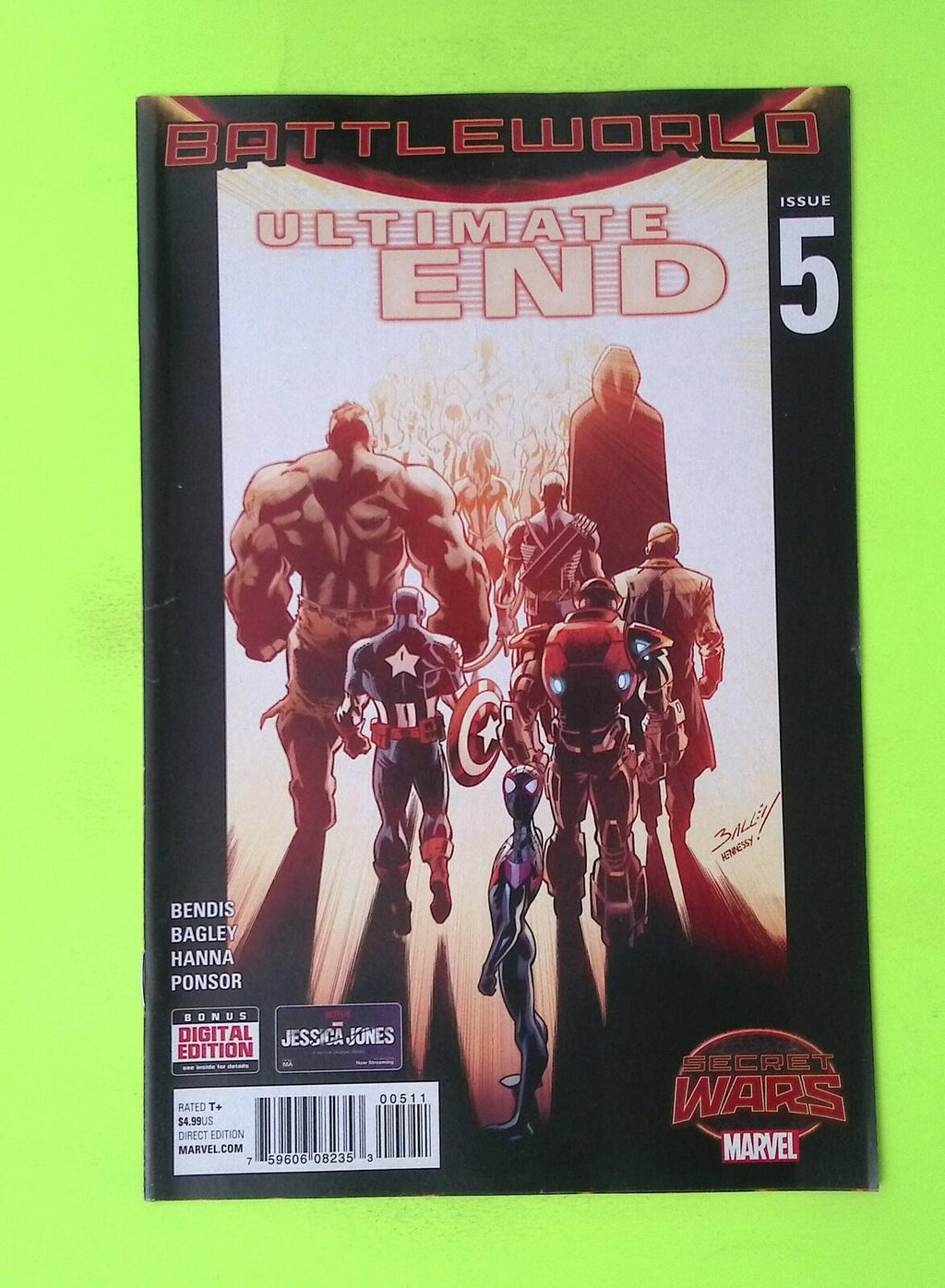 Ultimate End #5 2016 Marvel Comics High Grade Comic Book W33-267