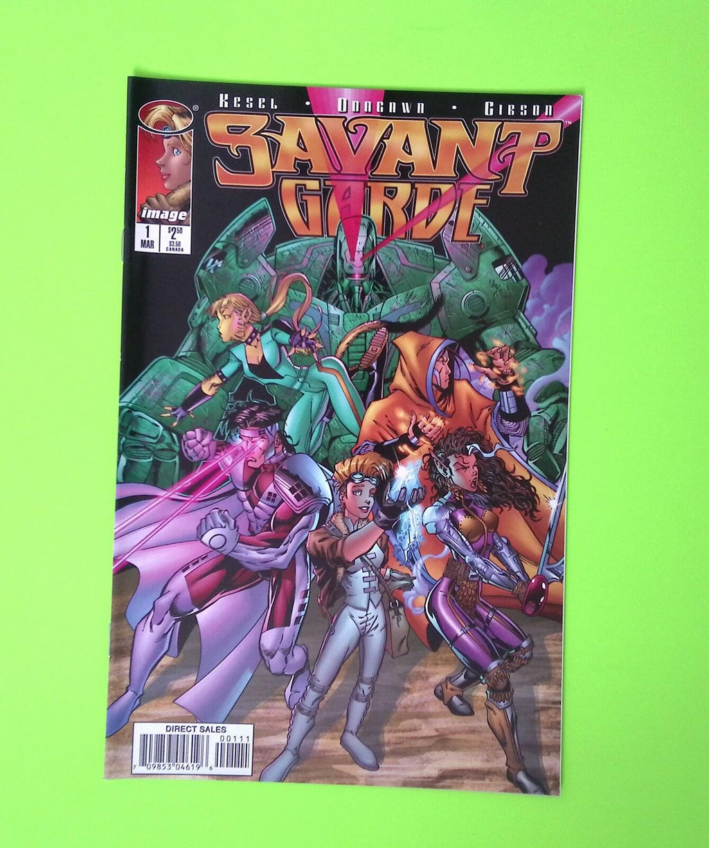 Savant Garde #1 1997 Image Comics High Grade Comic Book W340-236