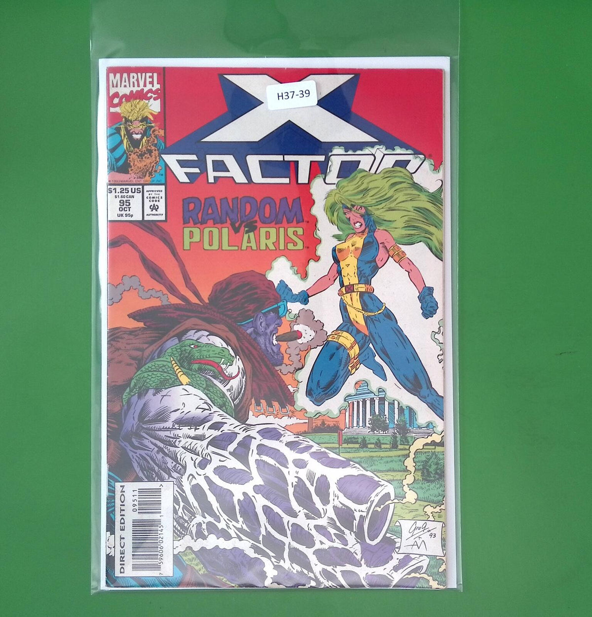 X-FACTOR #95 VOL. 1 MID GRADE MARVEL COMIC BOOK H37-39