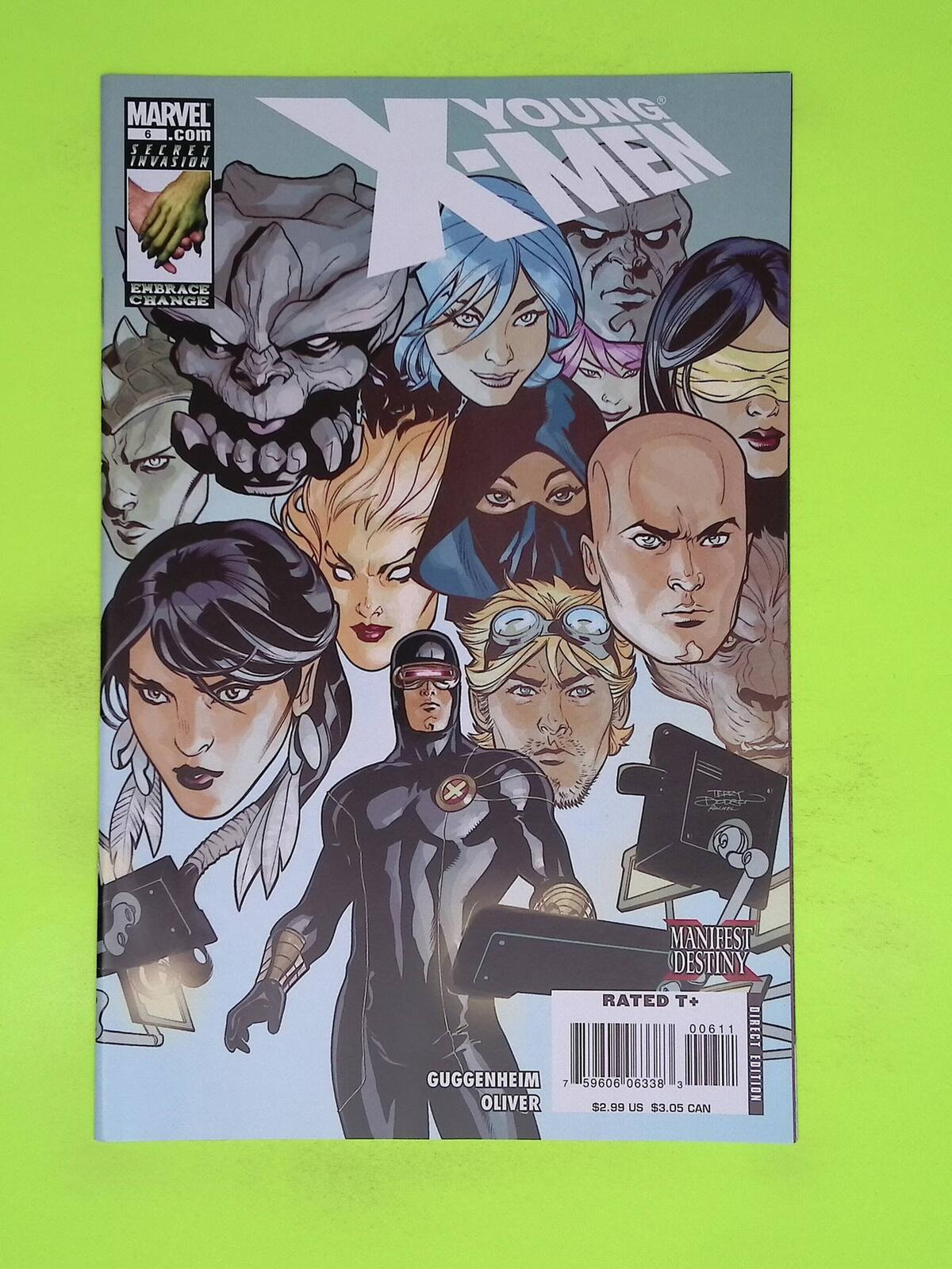 Young X-Men #6 2008 Marvel Comics 7.0 Comic Book K58-182