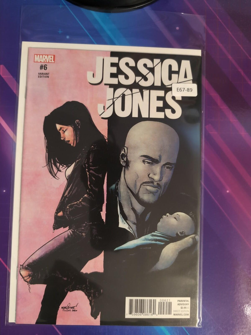 JESSICA JONES #6B HIGH GRADE VARIANT MARVEL COMIC BOOK E67-89