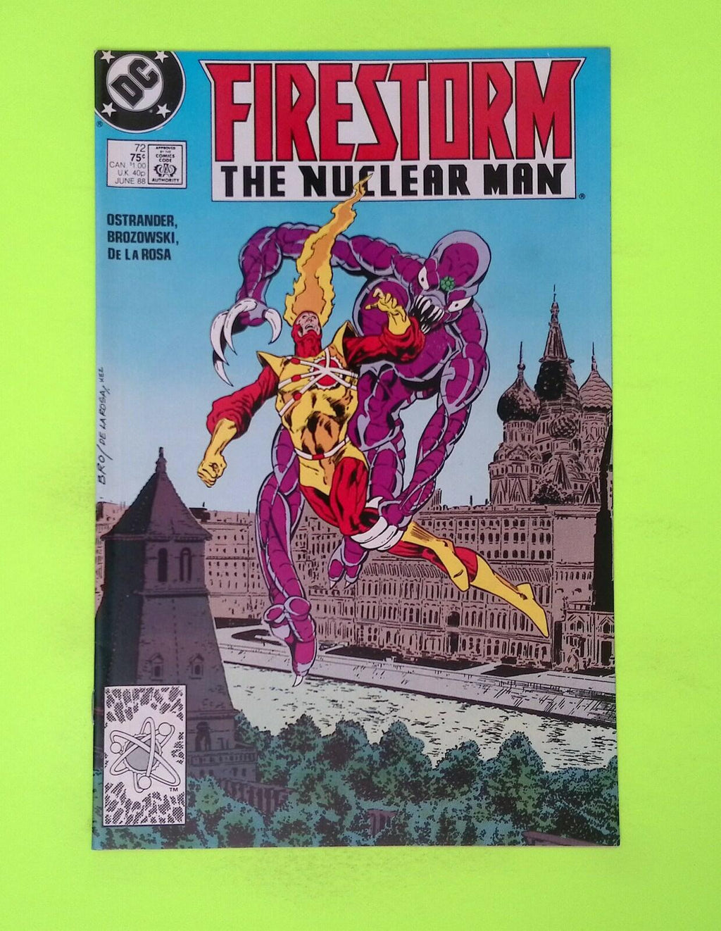 Firestorm, the Nuclear Man #72 Vol. 2 1988 DC Comics  W57-252