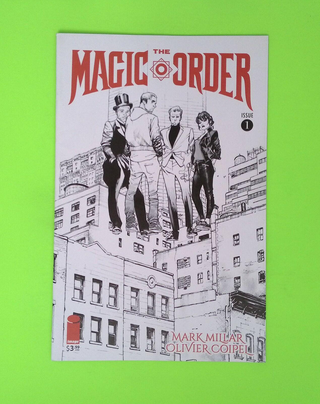 Magic Order #1b 2018 Image Comics Variant High Grade Comic Book B95-120