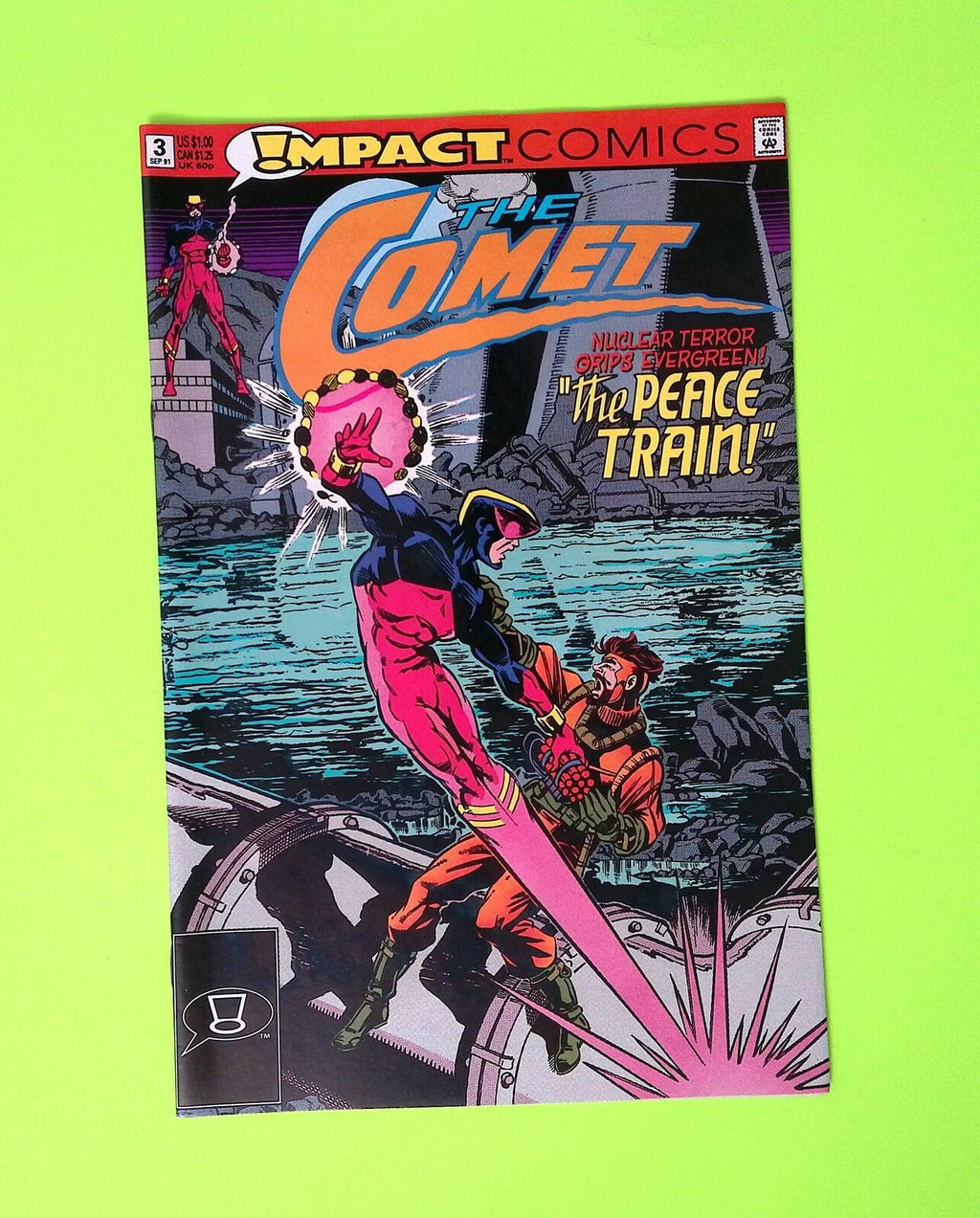 Comet #3 Vol. 2 1991 Impact Comics High Grade Comic Book X230-192