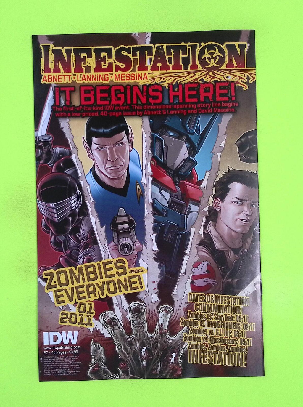 Doc Macabre #1 2010 IDW Publishing 8.0 Comic Book G52-179