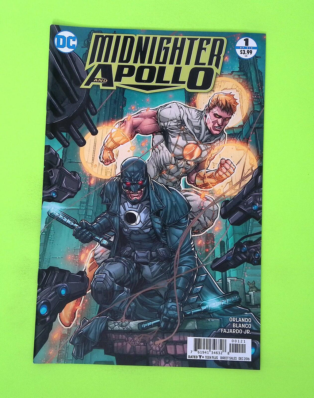 Midnighter and Apollo #1b 2016 DC Comics Variant High Grade Comic Book W206-189