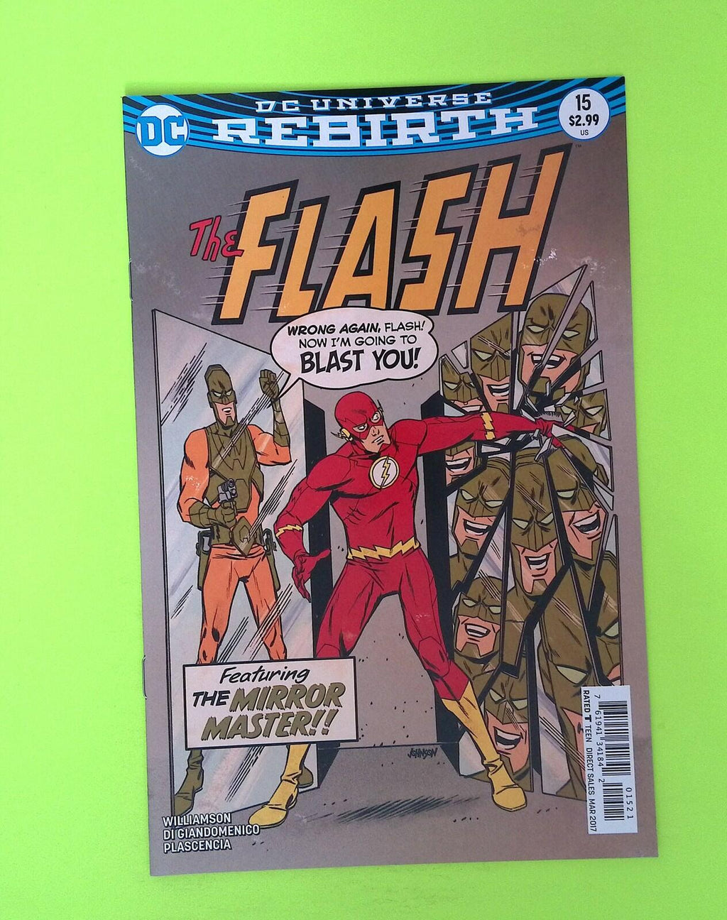 Flash #15b Vol. 5 2017 DC Comics Variant High Grade Comic Book X83-101