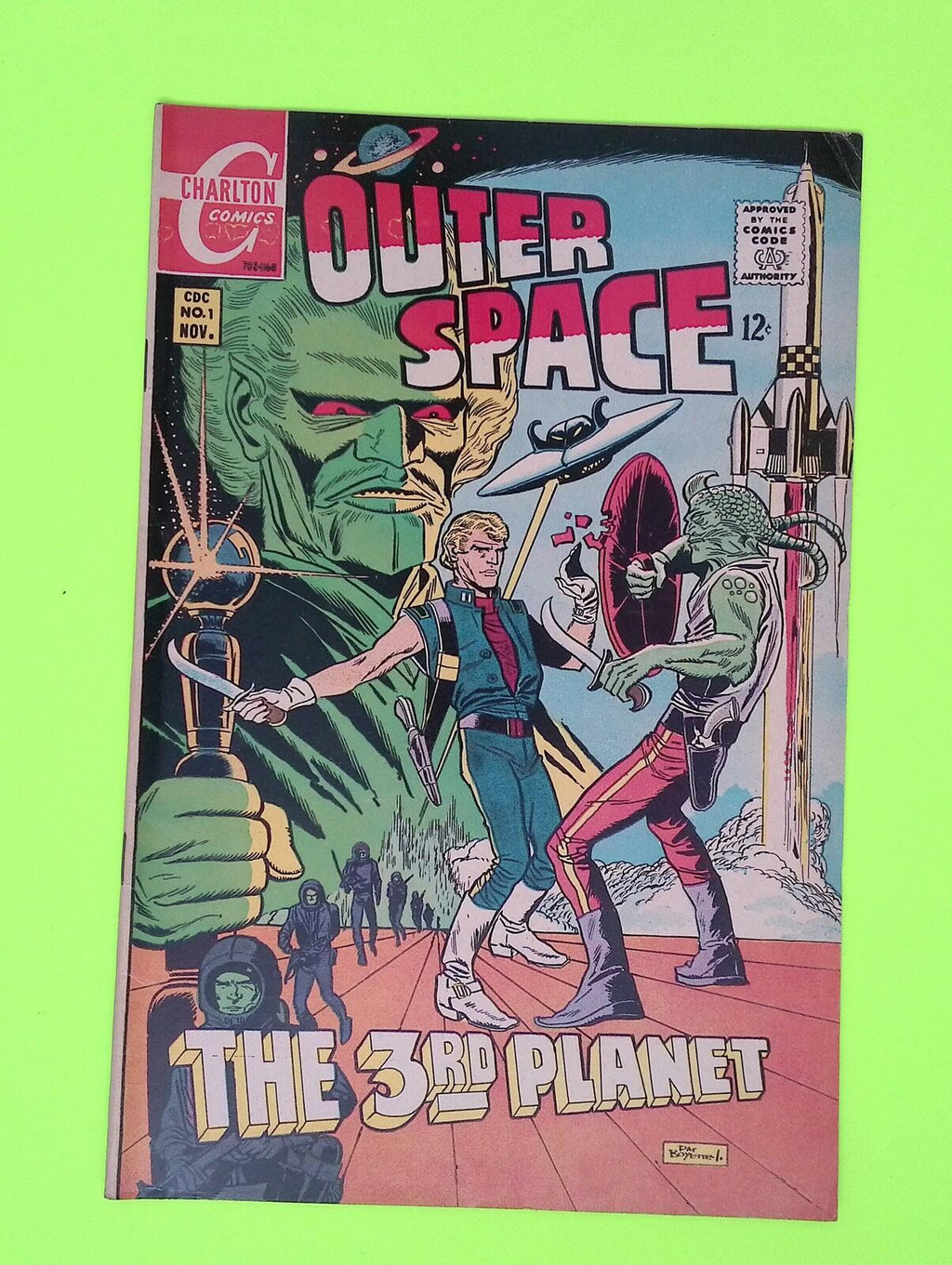 Outer Space #1 Vol. 2 1968 Charlton Comics 8.0 Comic Book PR1-8