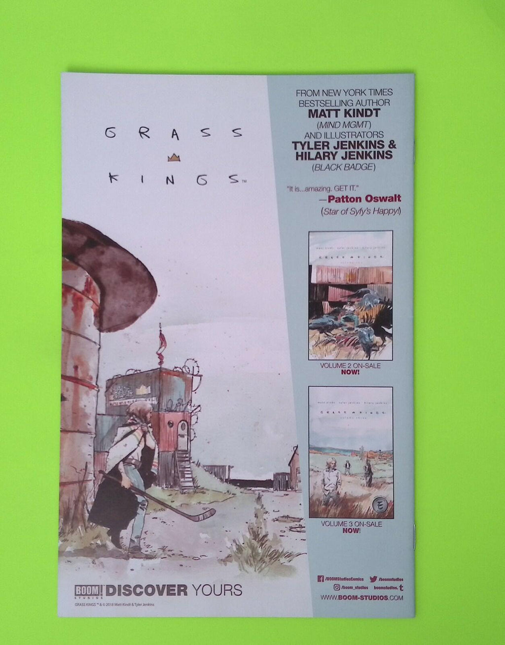Empty Man #1b 2018 BOOM! Studios Variant 8.0 Comic Book X121-60