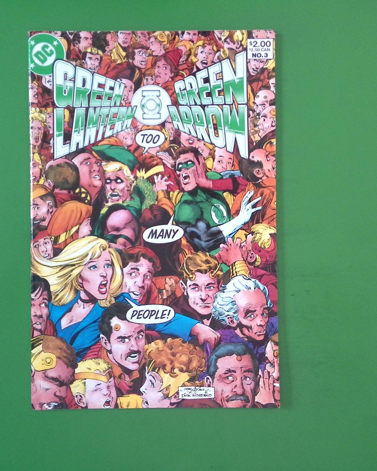 GREEN LANTERN/GREEN ARROW #3 HIGH GRADE DC COMIC BOOK TS78-139