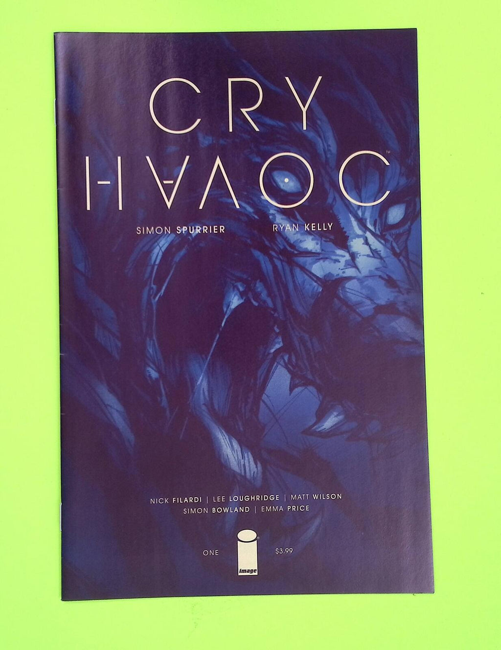Cry Havoc #1 2016 Image Comics 8.0 Comic Book A57-96