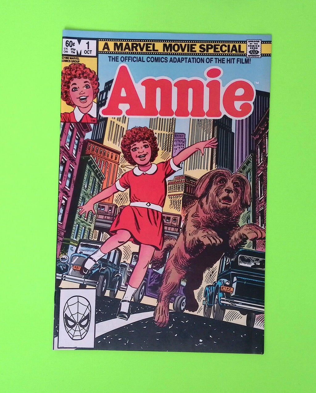 Annie #1 1982 Marvel Comics High Grade Comic Book B105-230