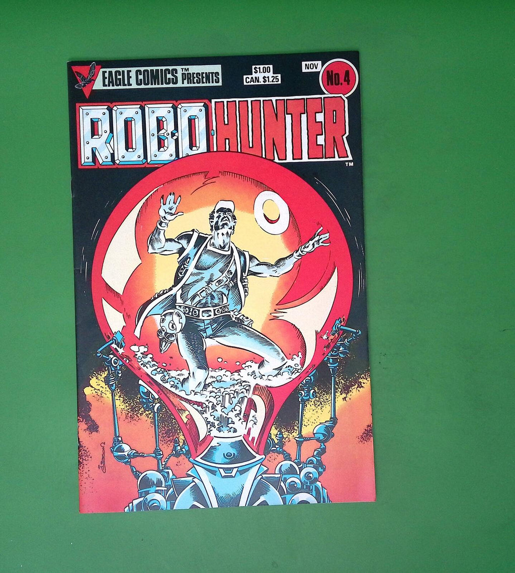 ROBO-HUNTER #4 HIGH GRADE EAGLE COMIC BOOK H63-183