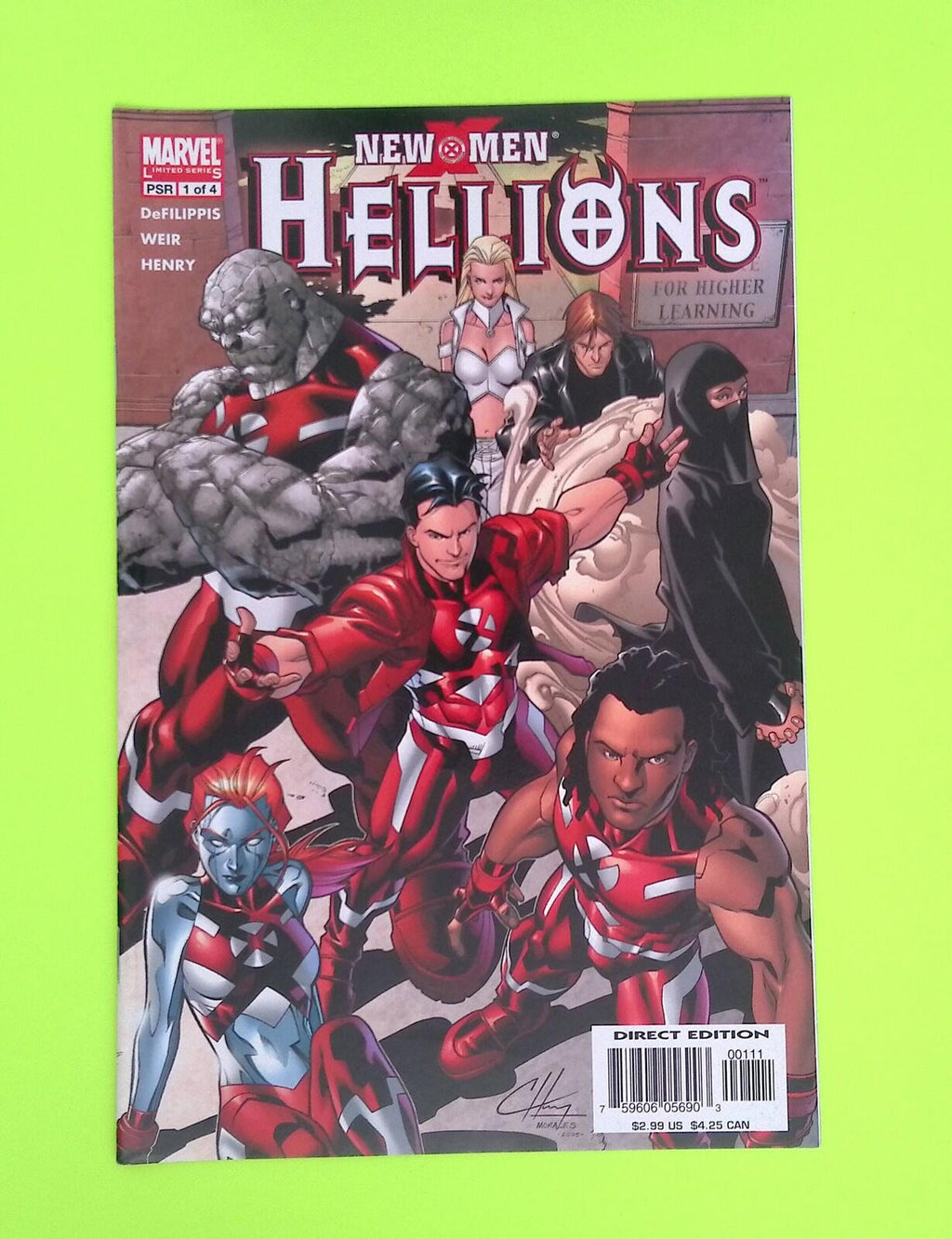 New X-Men Hellions #1 2005 Marvel Comics 1st App 8.0 Comic Book W12-65