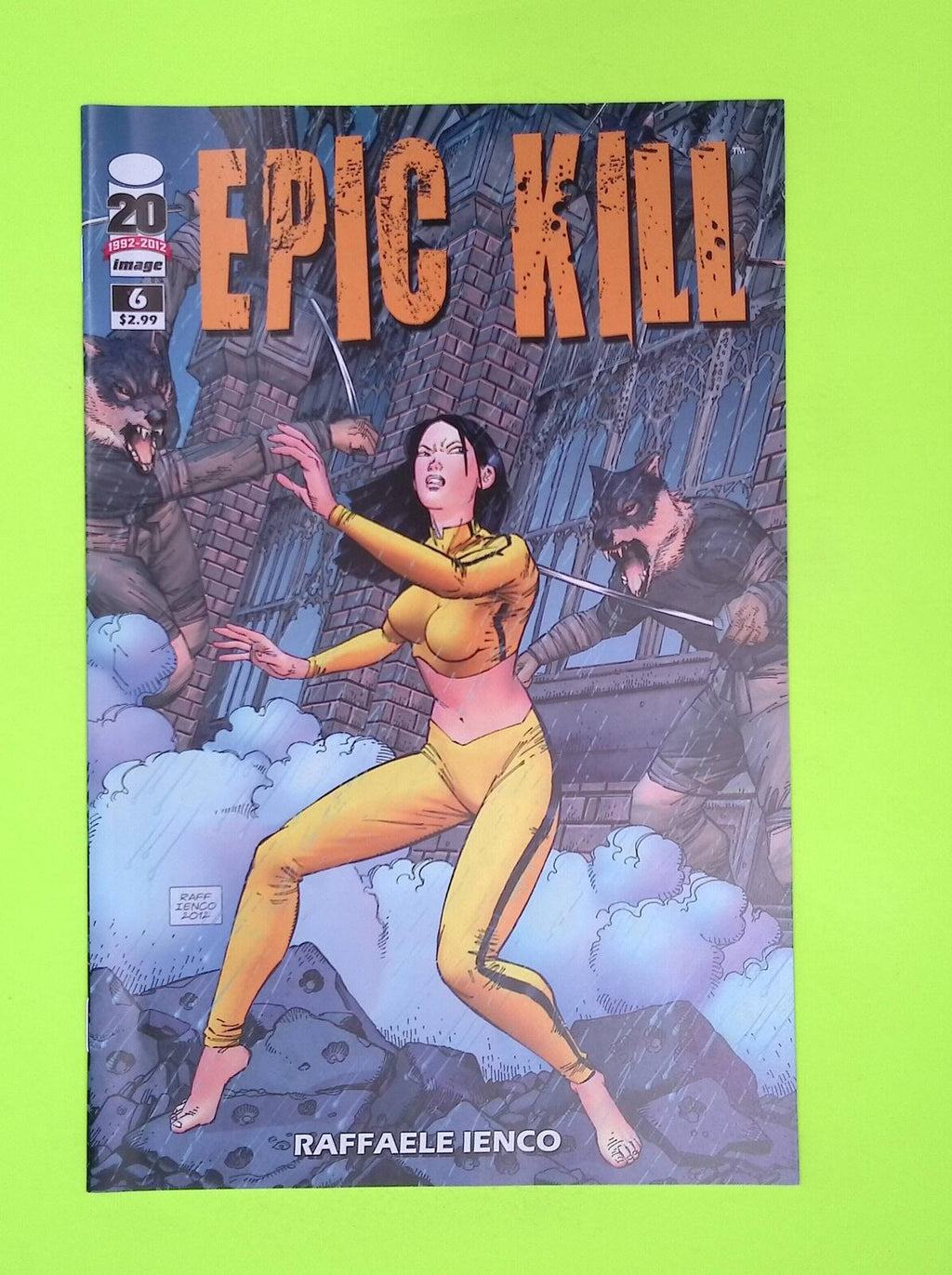 Epic Kill #6 2012 Image Comics Mid Grade Comic Book L71-265