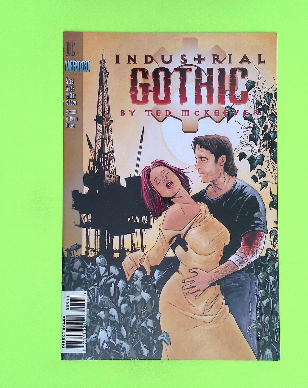 Industrial Gothic #5 1996 Vertigo 8.0 Comic Book W122-9