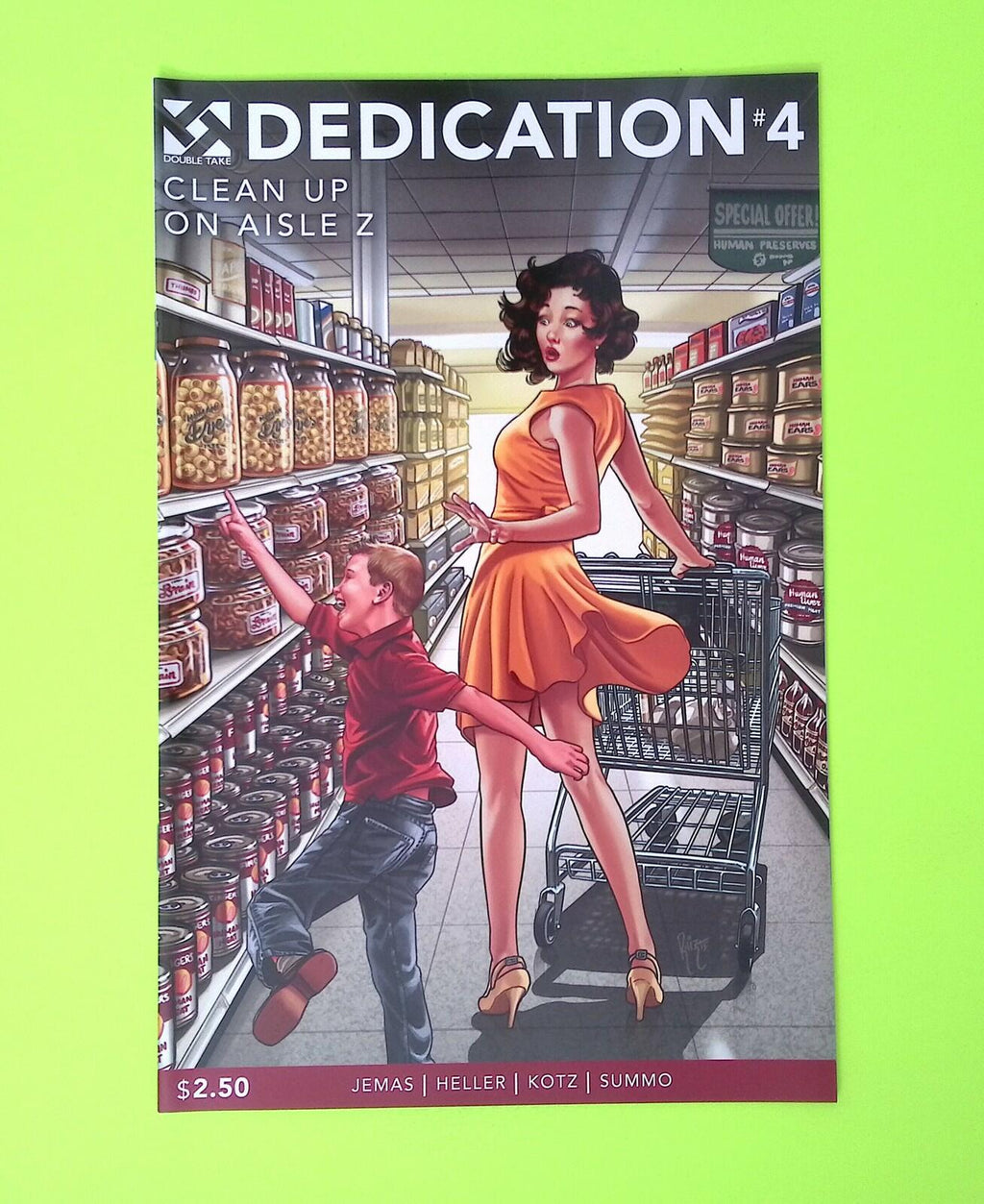 Dedication #4 2016 Double Take High Grade Comic Book W51-141