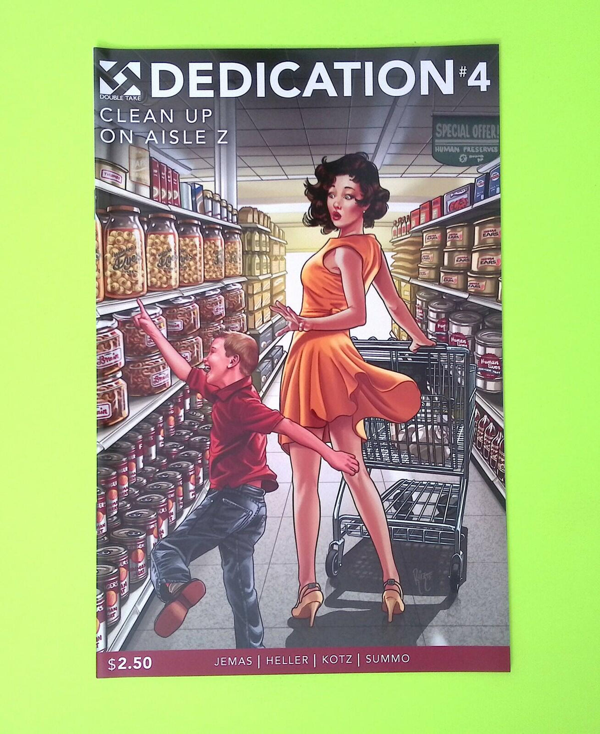 Dedication #4 2016 Double Take High Grade Comic Book W51-141