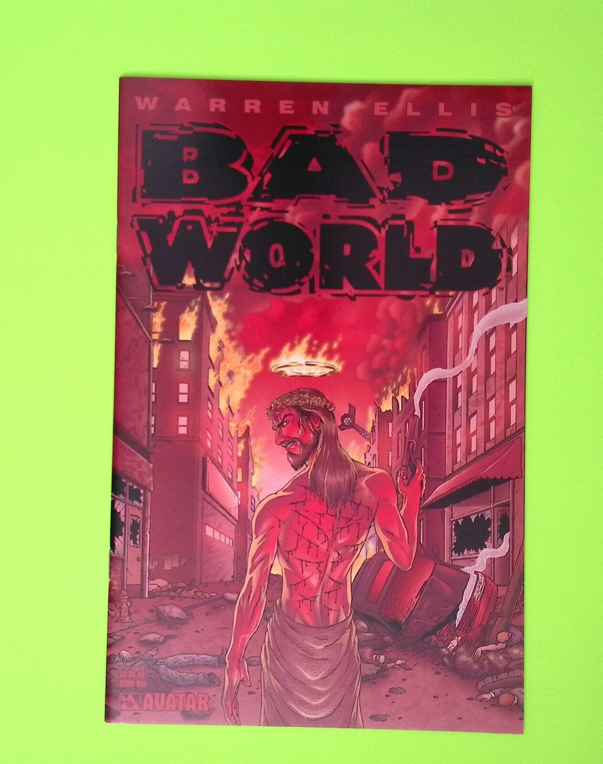 Bad World #1 2001 Avatar Press High Grade Comic Book P74-104