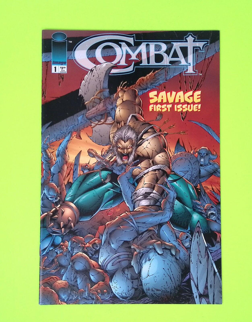 Combat #1 1996 Image Comics 8.0 Comic Book J54-54