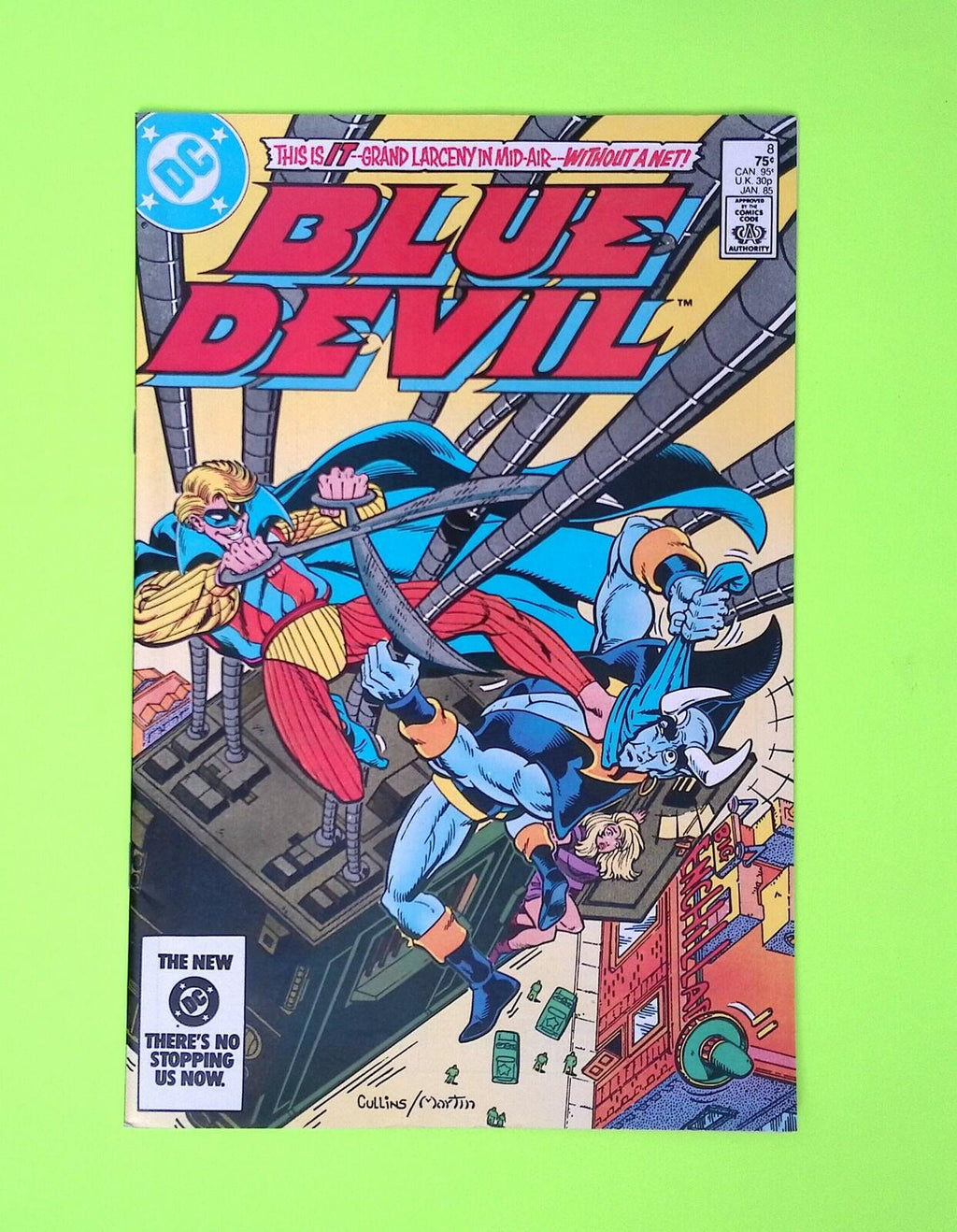 Blue Devil #8 1985 DC Comics High Grade Comic Book X63-17