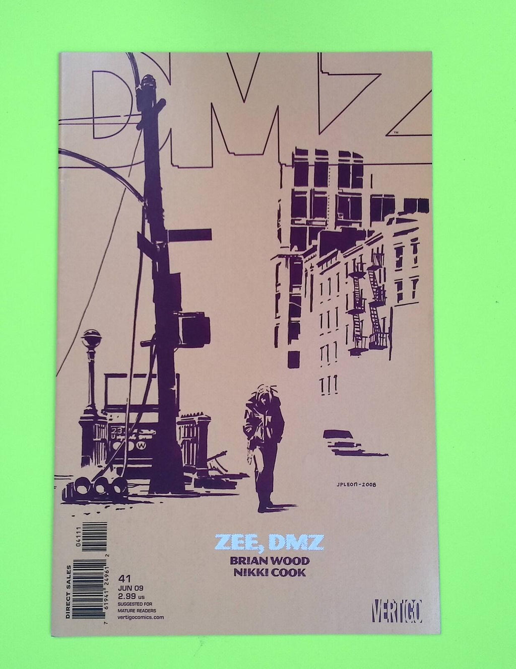 DMZ #41 2009 Vertigo 8.0 Comic Book A57-98