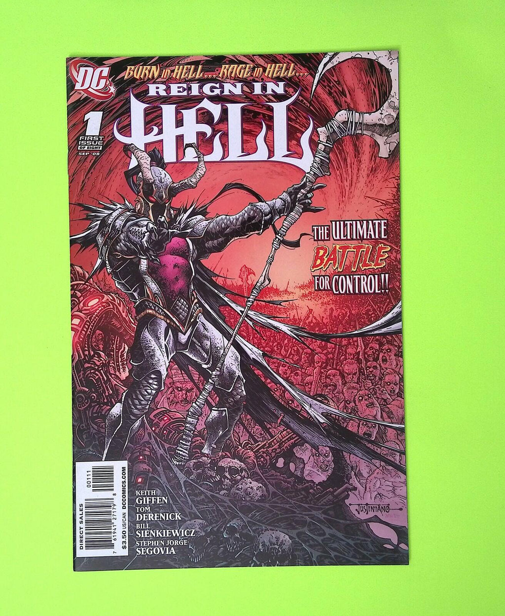 Reign in Hell #1 2008 DC Comics 8.0 Comic Book X131-241
