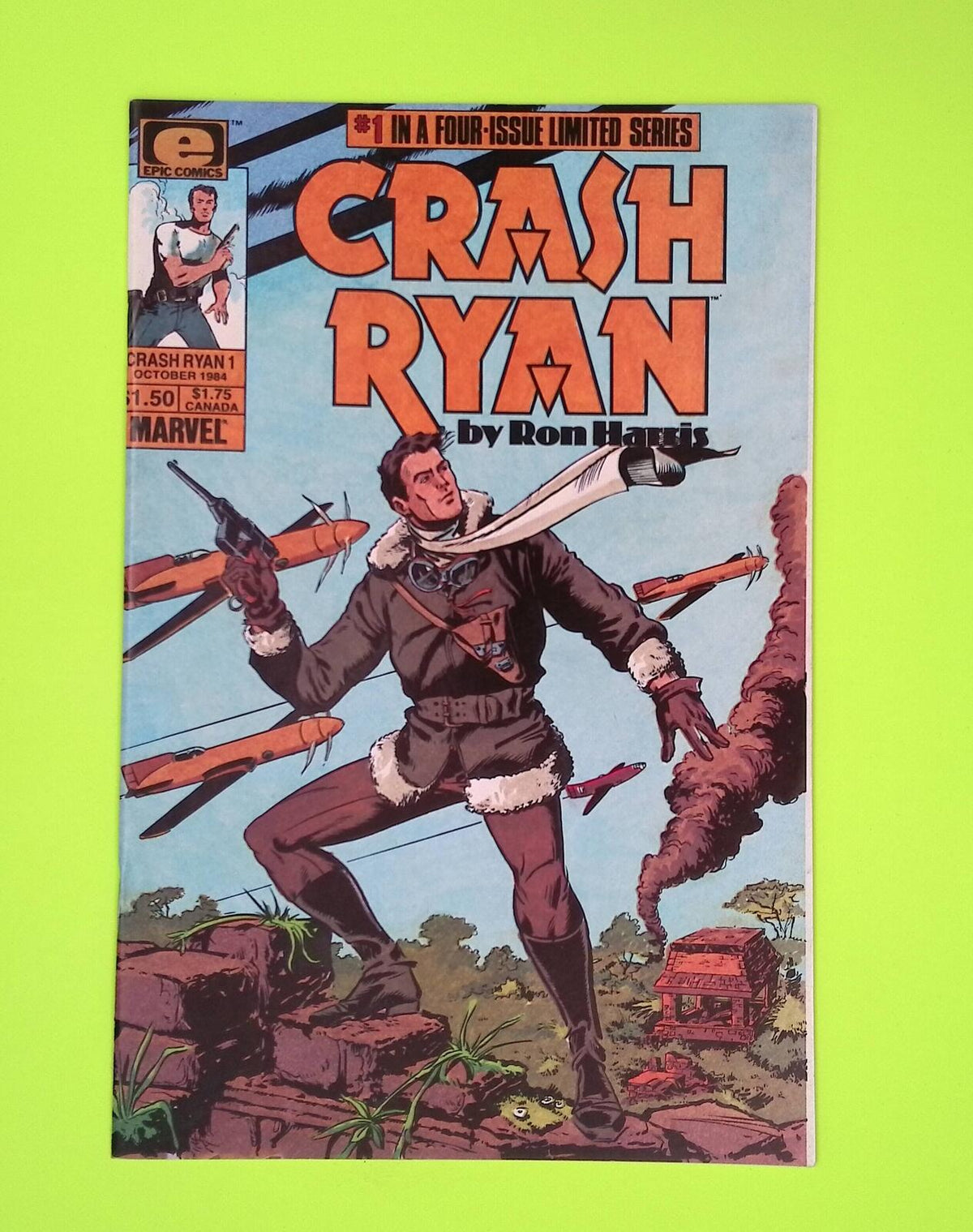 Crash Ryan #1 1984 Epic Comics 8.0 Comic Book A83-193