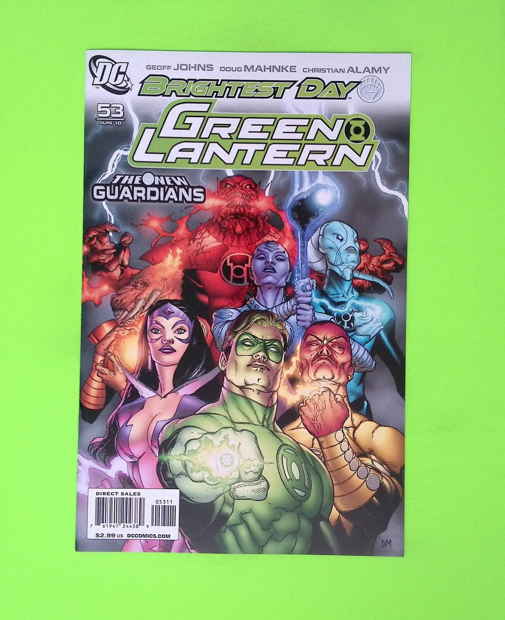 Green Lantern #53 Vol. 4 2010 DC Comics High Grade Comic Book B45-248