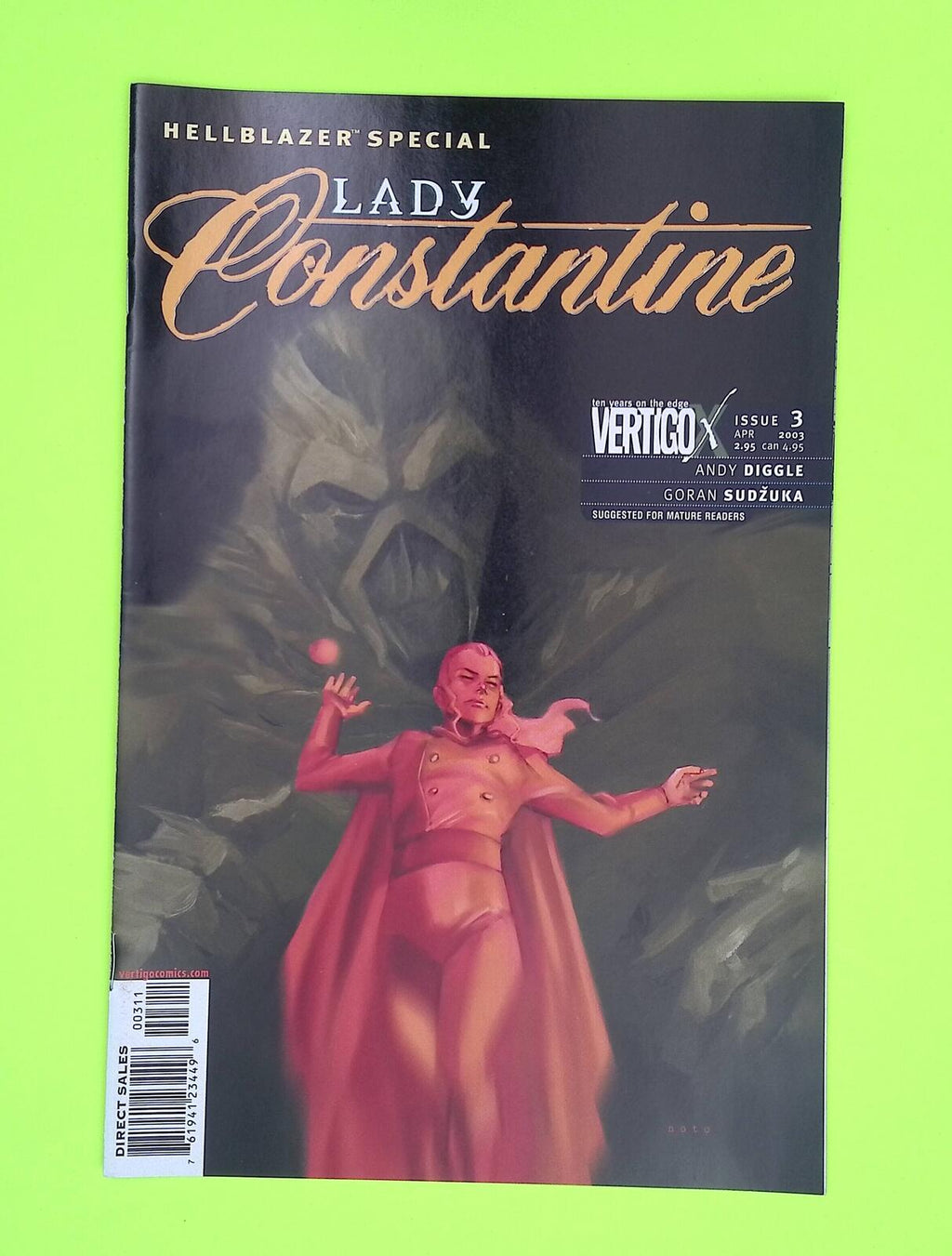 Hellblazer Special Lady Constantine #3 2003 Vertigo High Grade Comic Book A29-15