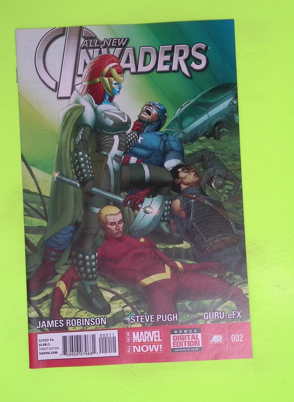 All-New Invaders #2 2014 Marvel Comics High Grade Comic Book G38-65