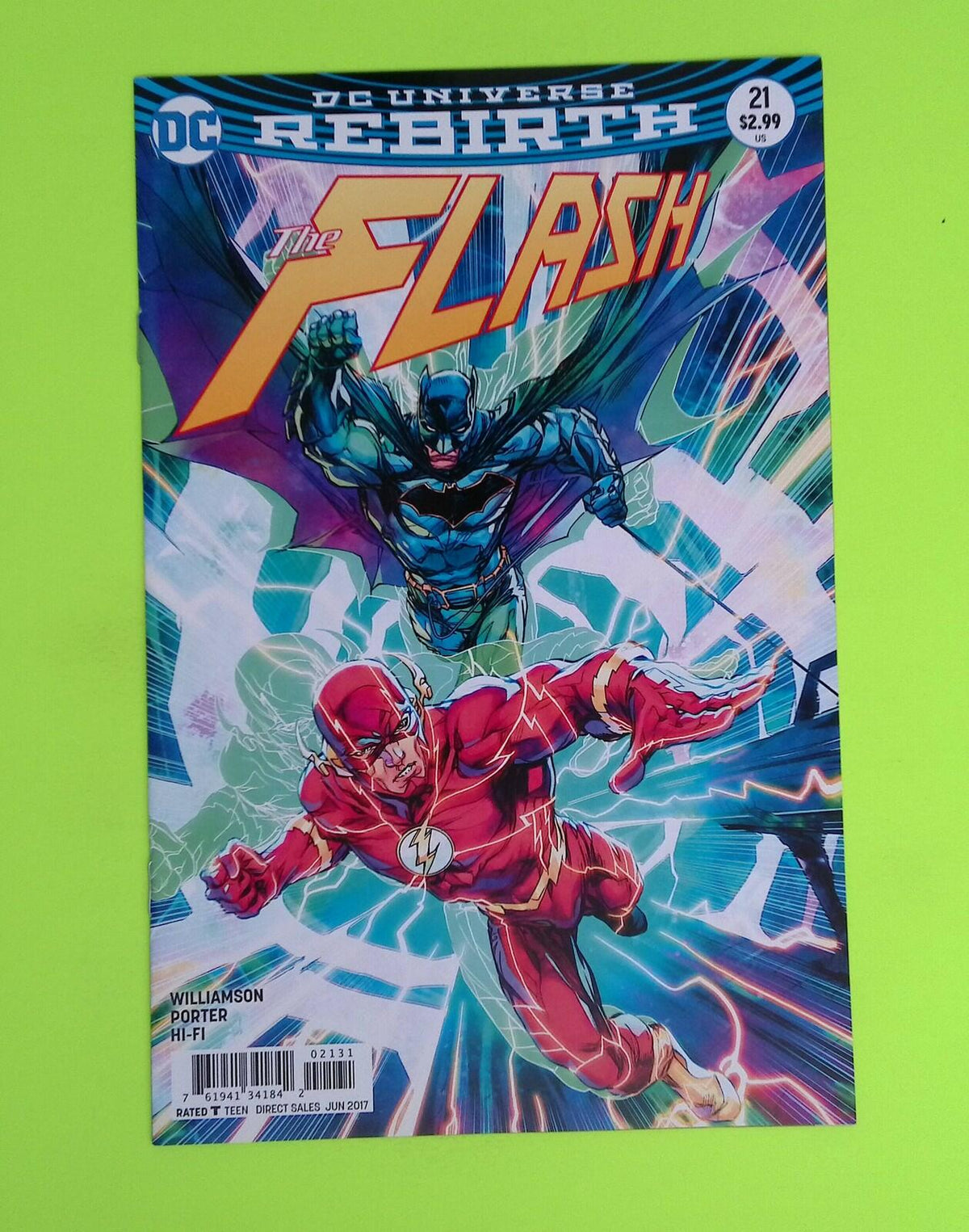 Flash #21c Vol. 5 2017 DC Comics Variant High Grade Comic Book W2-252