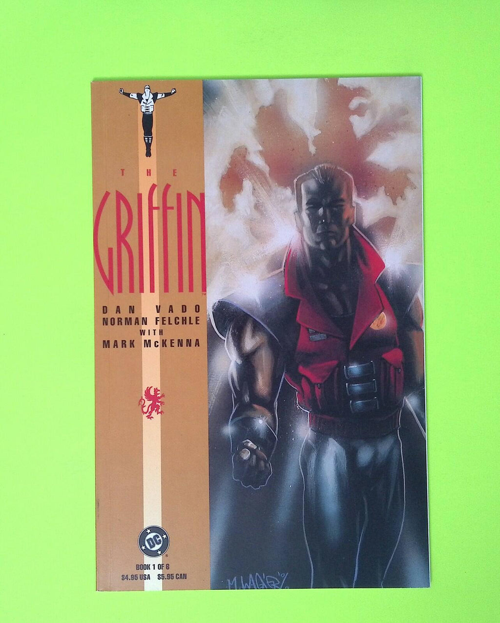 Griffin #1 1991 DC Comics High Grade Comic Book Q69-15