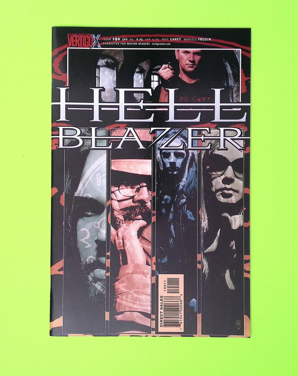 Hellblazer #190 Vol. 1 2004 Vertigo High Grade Comic Book Q15-59