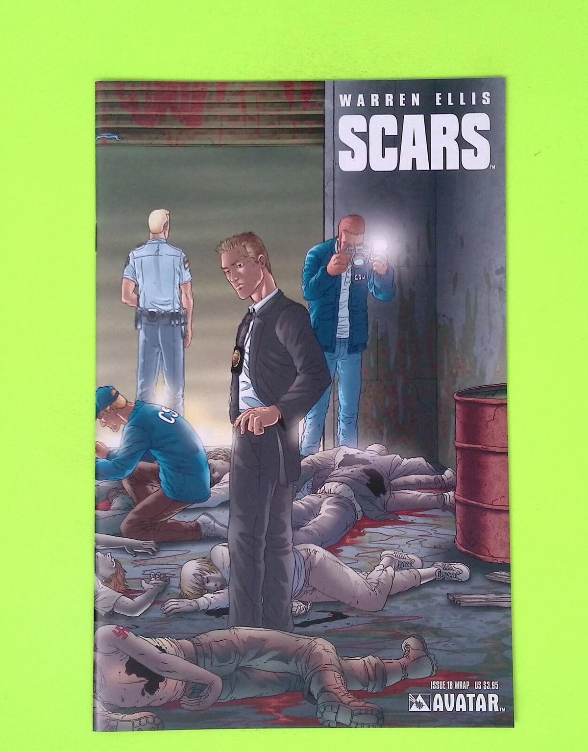 Scars #1b 2002 Avatar Press Variant High Grade Comic Book J56-213