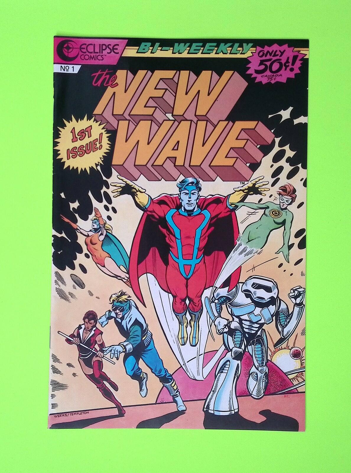 New Wave #1 1986 Eclipse Comics 8.0 Comic Book W236-83