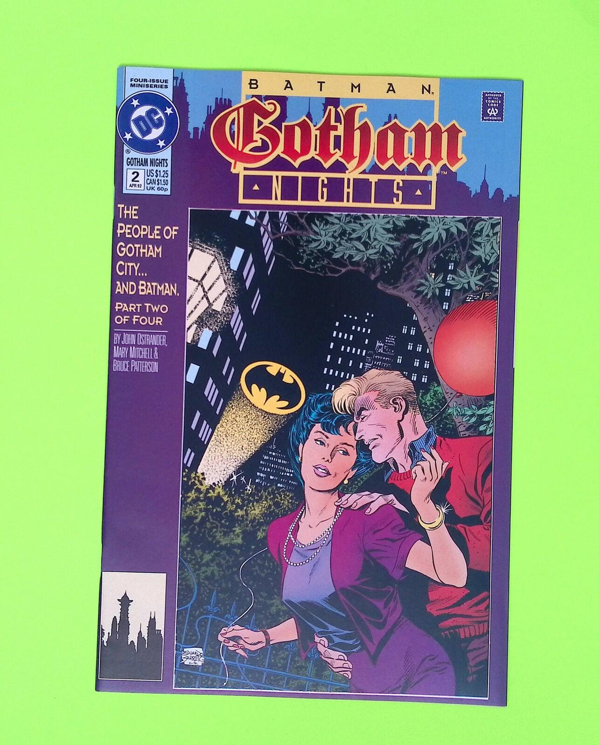 Gotham Nights #2 1992 DC Comics High Grade Comic Book X170-167
