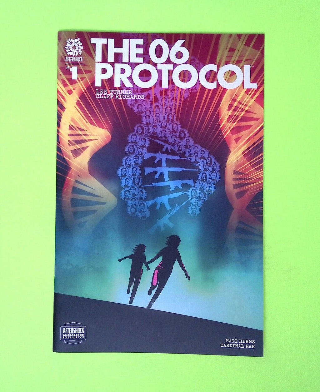 06 Protocol #1 2022 AfterShock Comics High Grade (Variant) Comic Book X292-219